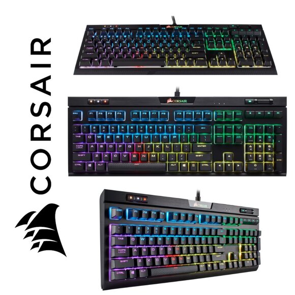 Corsair Other - Corsair Strafe RGB MK.2 Mechanical Gaming Keyboard Wired Cherry MX Red